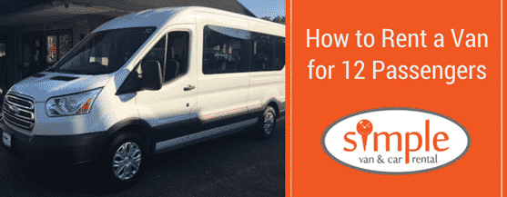 How to Rent a 12 Passenger Van in New Jersey